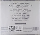 Ajoy Chakrabarty - Raga Malkauns (CD)
